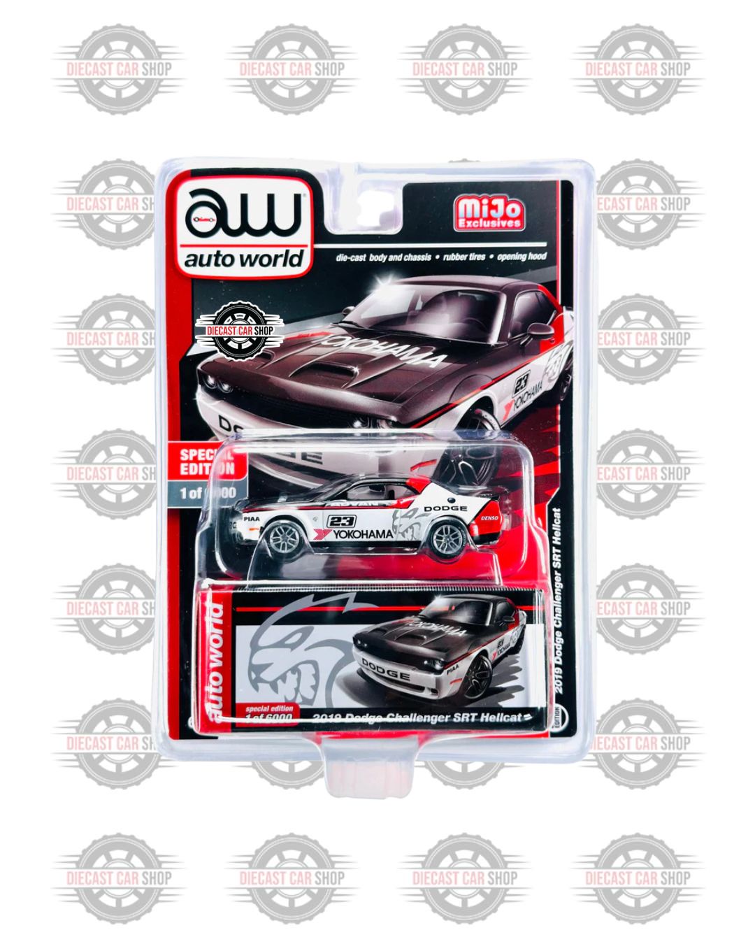 限定CHALLENGER YOKOHAMA DISCO CHOPPERS XL Yokohama Advan 2019 Dodge Challenger SRT Hellcat | Diecast Car Shop